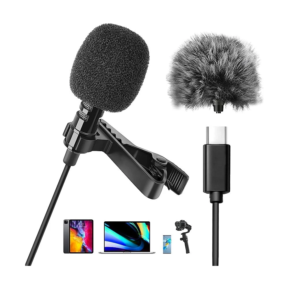 USB-C LAVALIER MICROPHONE